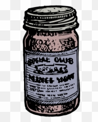 Canningmason Jarlabel Png Clipart - Royalty Free Svg Png Can,Jelly Jar Png
