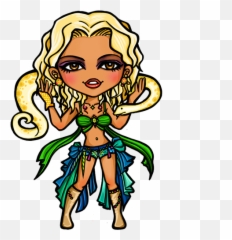 Britney Spears Cartoon Drawing Clipart - Png