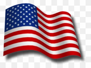 Broken Heart American Flag - Transparent Usa Png