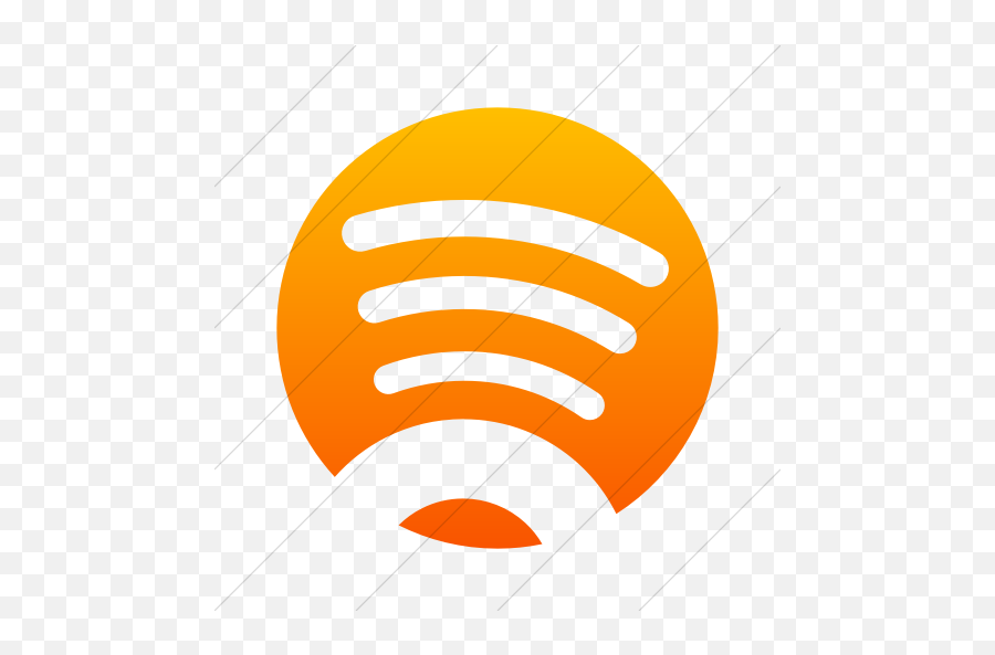 Spotify Icon Png 176040 - Free Icons Library Red And Orange Spotify Icon,Listen On Spotify Logo