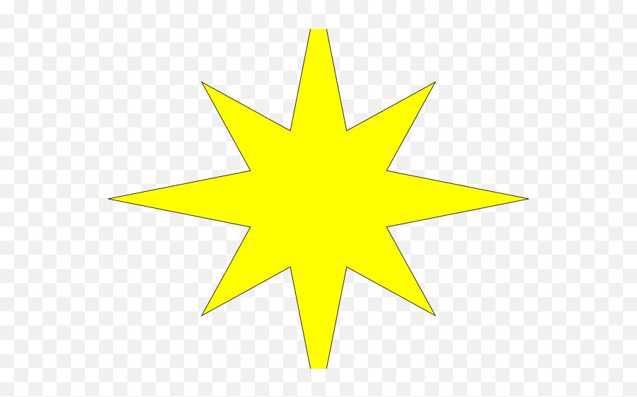 Starburst Clipart 8 Pointed Star - David Bowie No Plan Lp 4 Point Star Png,David Bowie Transparent