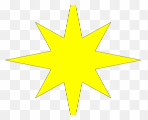 Starburst Clipart 8 Pointed Star - David Bowie No Plan Lp 4 Point Star Png,David Bowie Transparent