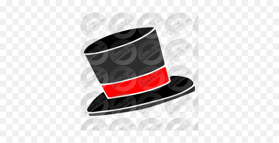 Hat Stencil For Classroom Therapy Use - Great Hat Clipart Oilers Football Png,Fedora Hat Png
