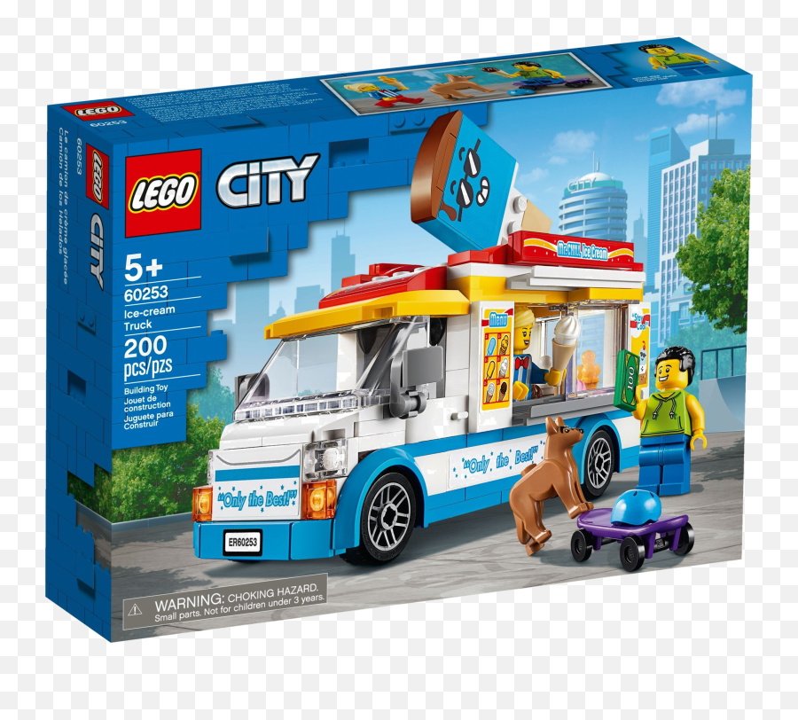 60253 Ice - Cream Truck Secret Chamber Educational Toys Lego City Ice Cream Truck Png,Ice Cream Truck Png