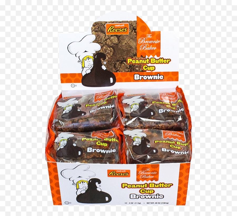 Peanut Butter Cup Brownie - Types Of Chocolate Png,Reese's Peanut Butter Cups Logo