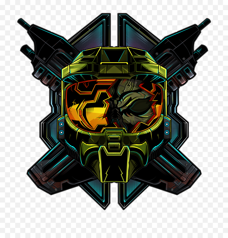 Halo 2 - Master Chief Halo Fan Art Png,Halo 2 Logo
