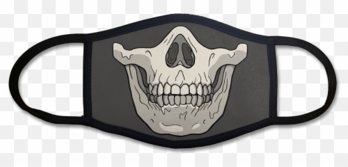 Skull Face Mask - Creepy Png,Skull Mask Png