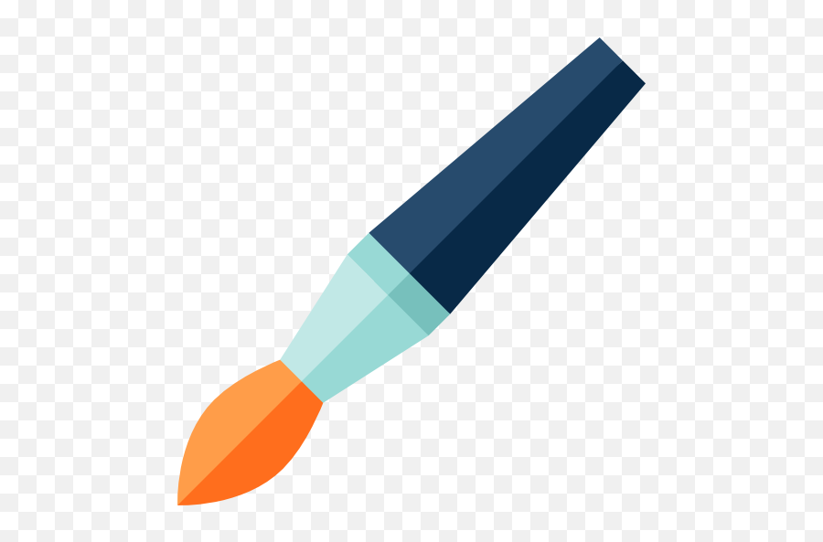 Paint Brush Free Icon - Paint Brush Vector Icon Png,Paint Brush Vector Png