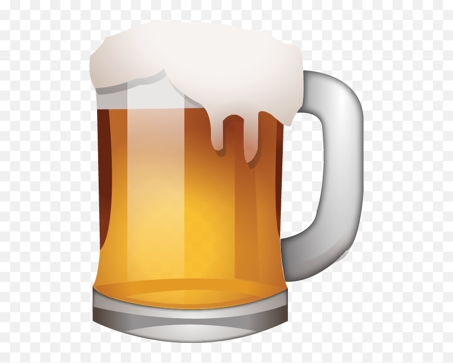 Download Beer Emoji Icon Island - Beer Emoji Transparent Background Png,Glass Crack Png