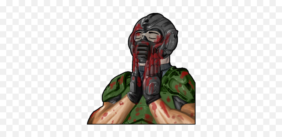 Doom Eternal Vs Sjw Png Image With No - Pleased Doomguy,Doomguy Transparent