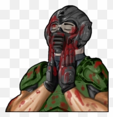 Doom Eternal Vs Sjw Png Image With No - Pleased Doomguy,Doomguy Transparent
