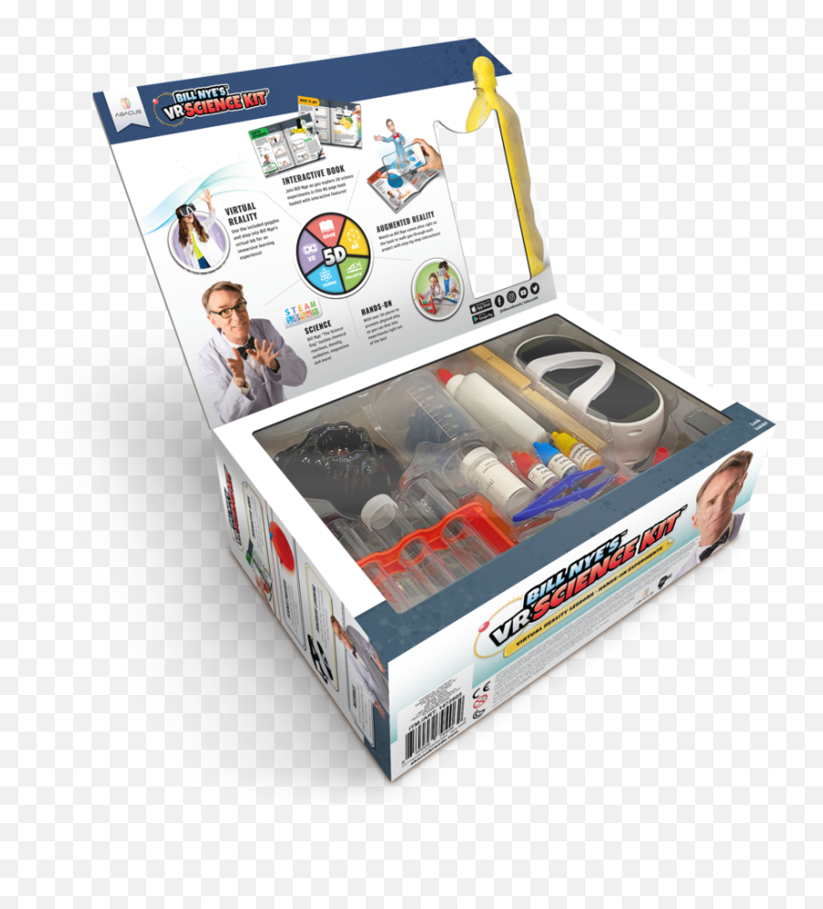 Virtual Reality Science Kit For Kids - Bill Vr Science Kit Png,Bill Nye Transparent