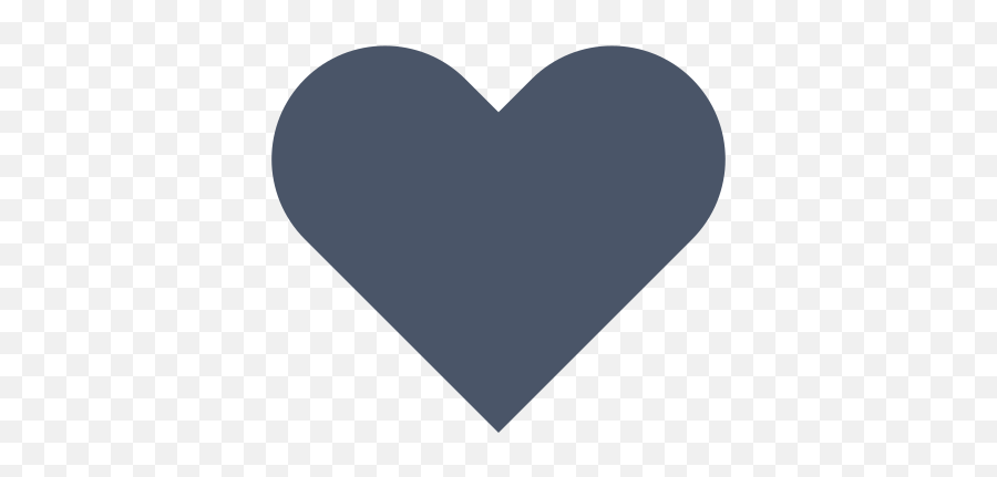 Heart Free Icon Of Heroicons Png Blue