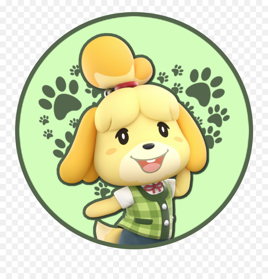 Isabelle Icon Animalcrossing Sticker - Smash Ultimate Isabelle Guide Png,Isabelle Animal Crossing Icon