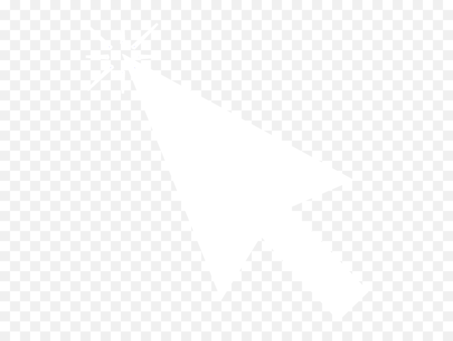 Mouse Pointer White Png Transparent - Mouse Cursor White Png,Mouse Cursors Png