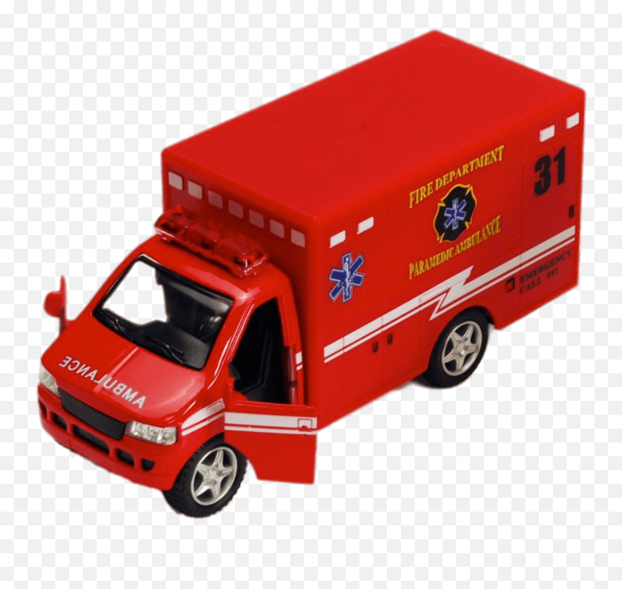 Red Ambulance Toy Transparent Png - Stickpng Ambulance Toy Png,Ambulance Transparent