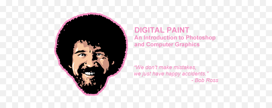 Dp - Bob Ross Head Graphic Png,Grunge Icon Tutorial