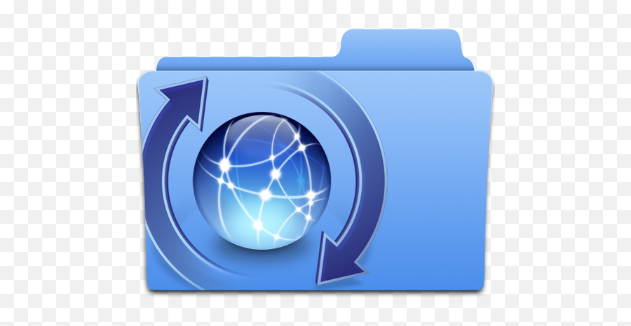 Spotlight Blue Folder Icon Png Iconpngeasy - Icon Update Folder Icon,File And Folder Icon