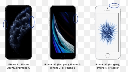 How To Restart Reset Or Restore Every Iphone Model - Camera png
