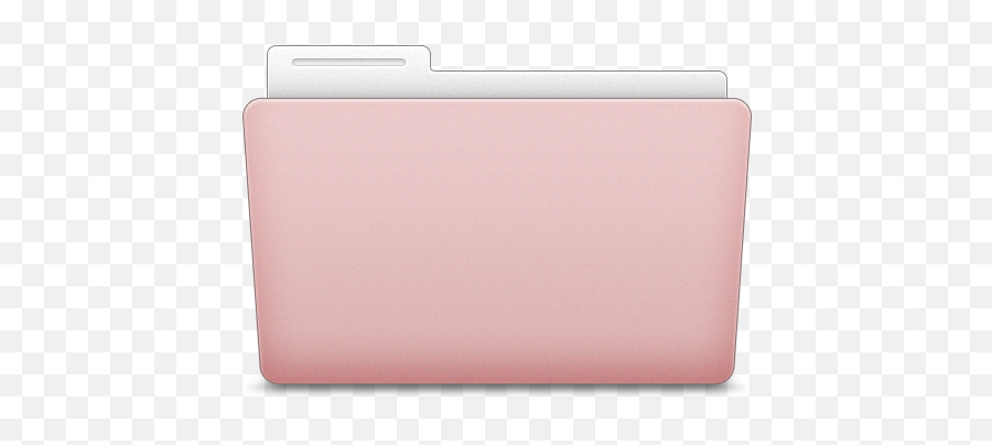 Pink Folder Icon - Solid Png,Notebook Icon Folder Mac