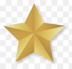 3d Mammography - Gold Star Vector png