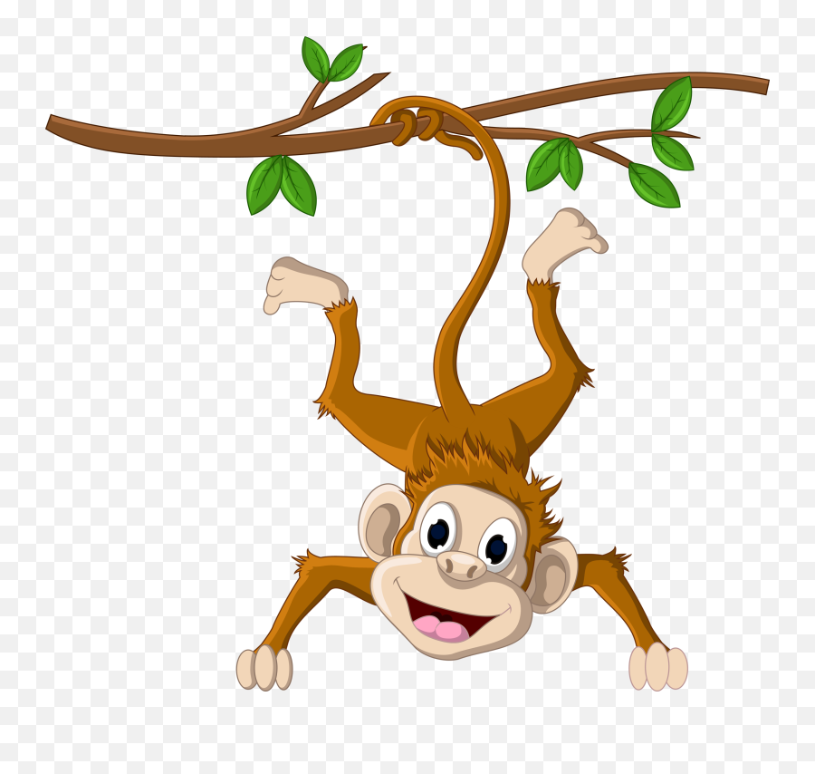 Monkey Png Images U0026 Clipart - Hanging Monkey Clipart Invitation Card Safari Theme,Monkey Png