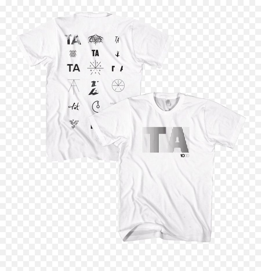 Icons Logo Tee White U2013 Touche Amore - Shirt Back To The Future Design Png,Quickview Icon