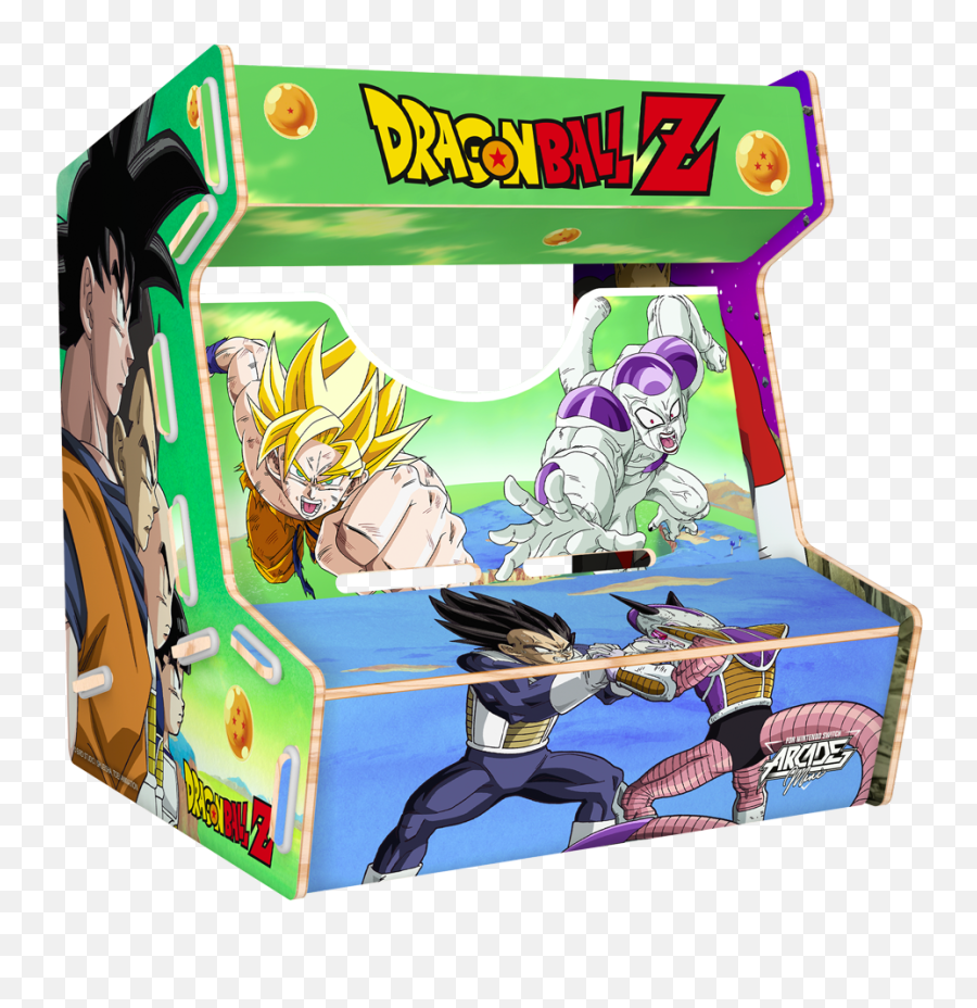 Two New Arcades Mini Models One Piece And Dragon Ball Z - Dragon Ball Z Goku Png,Dbz Transparent
