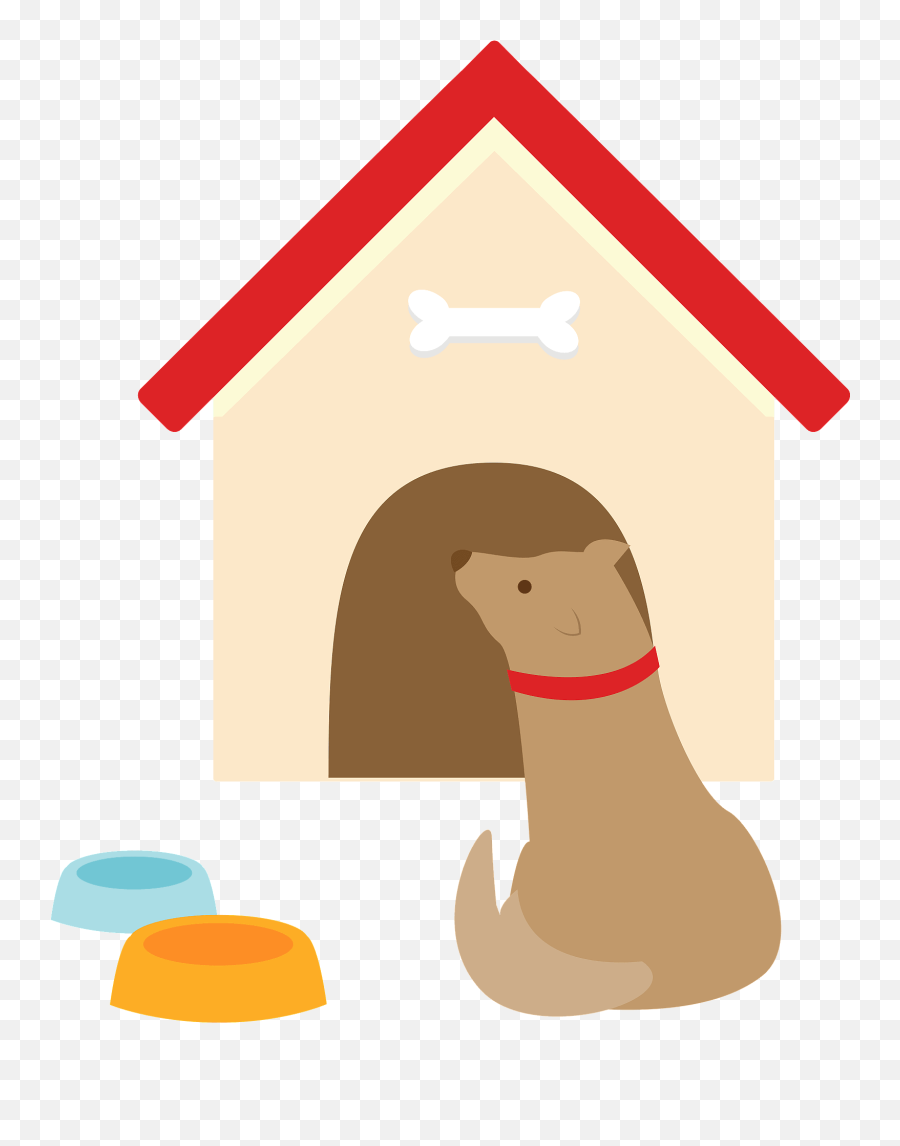 Dog And Doghouse Clipart Free Download Transparent Png - Doghouse,Dog House Icon