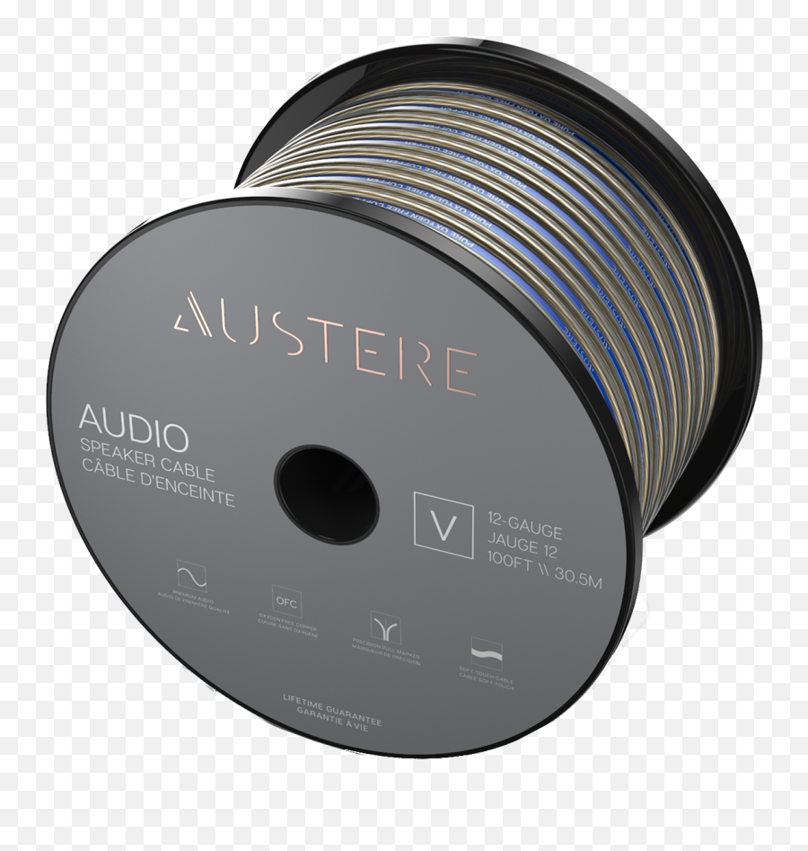 Austere V Series Speaker Cable 100ft - Austere V Series Speaker Cable 100ft Png,Clicking Volume Icon Does Nothing