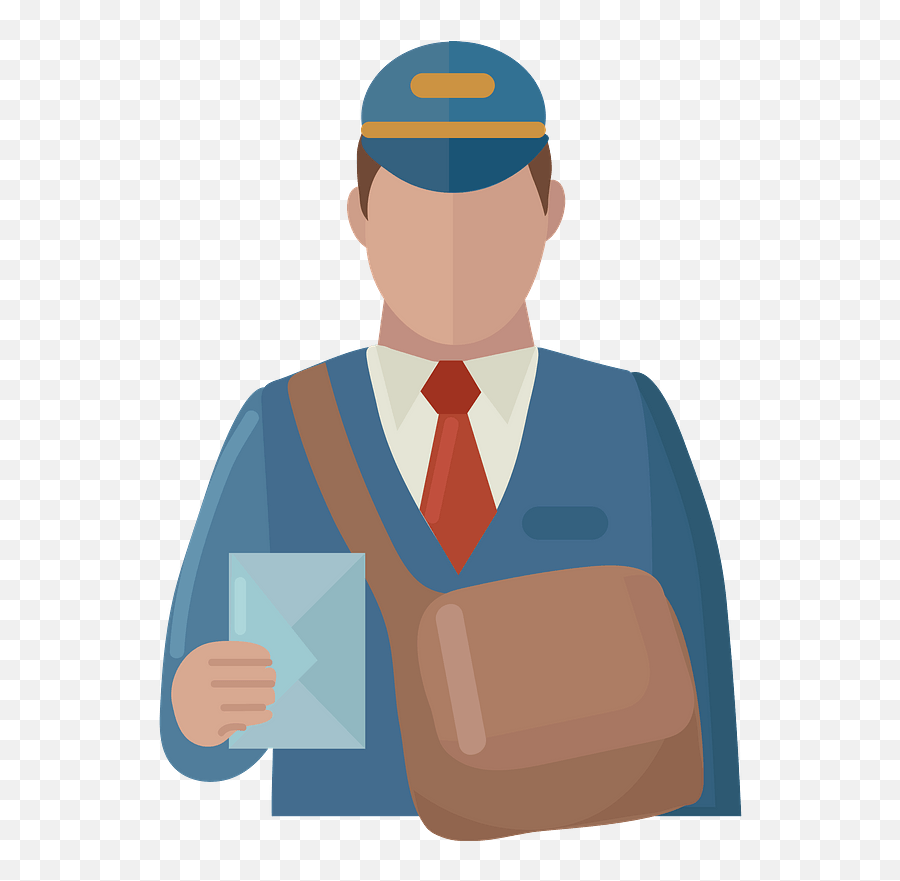 Vector Postman Png Pic All - Worker,Worker Icon Vector