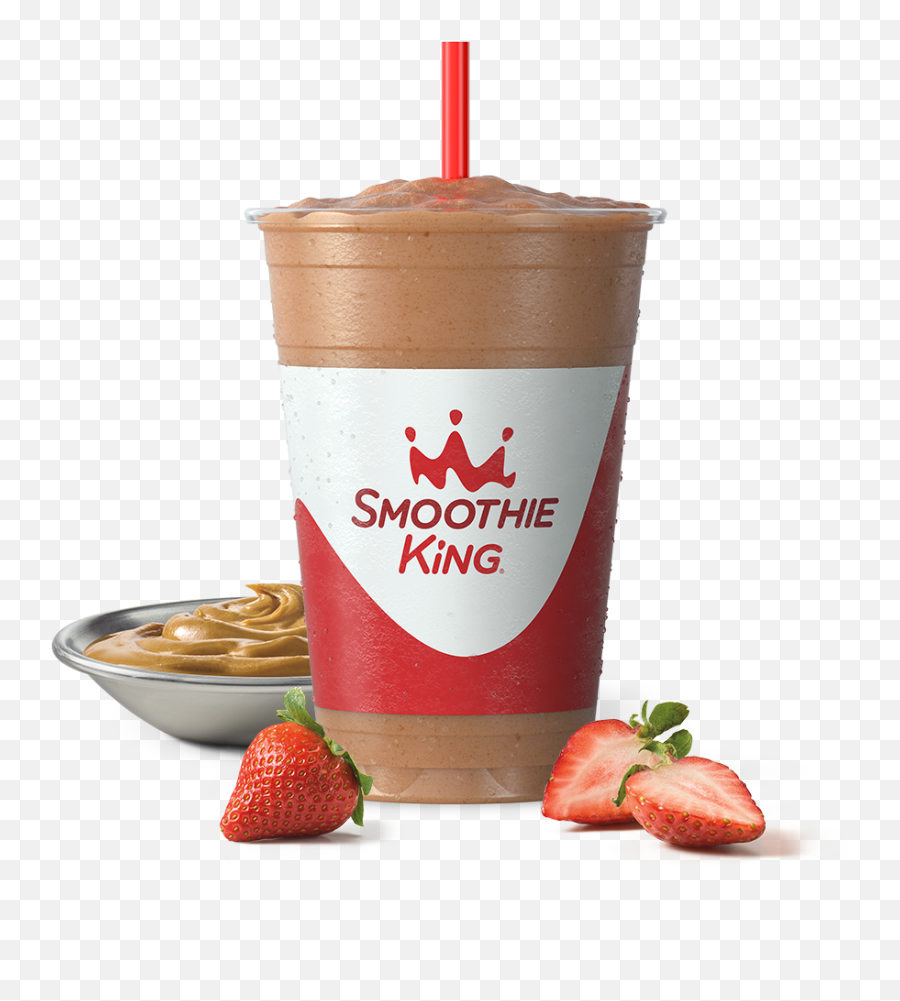 Peanut Power Plus Strawberry Smoothie King - Smoothie King Metabolism Boost Png,Peanut Transparent