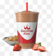 Peanut Power Plus Strawberry Smoothie King - Smoothie King Metabolism Boost Png,Peanut Transparent