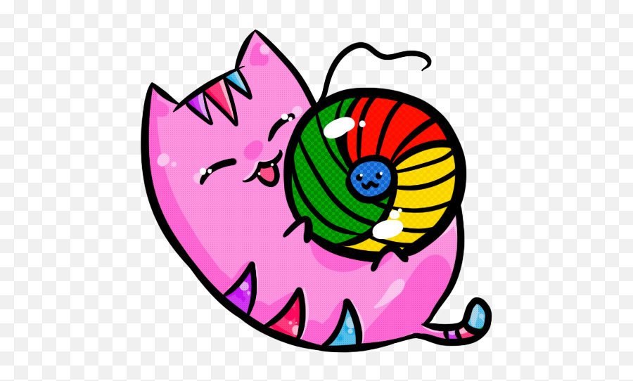 Chrome Kitten Icon By Xfe Clip Art - Kawaii Cute Chrome Icon Png,Google Chrom Icon