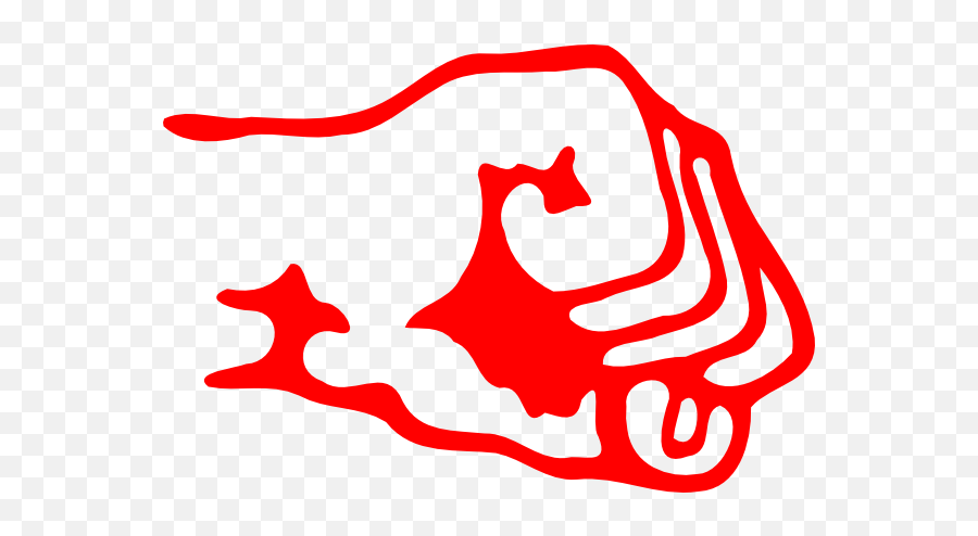 Red Fist Logo Clip Art - Vector Clip Art Online Shake And Bake Fists Png,Fist Icon Facebook