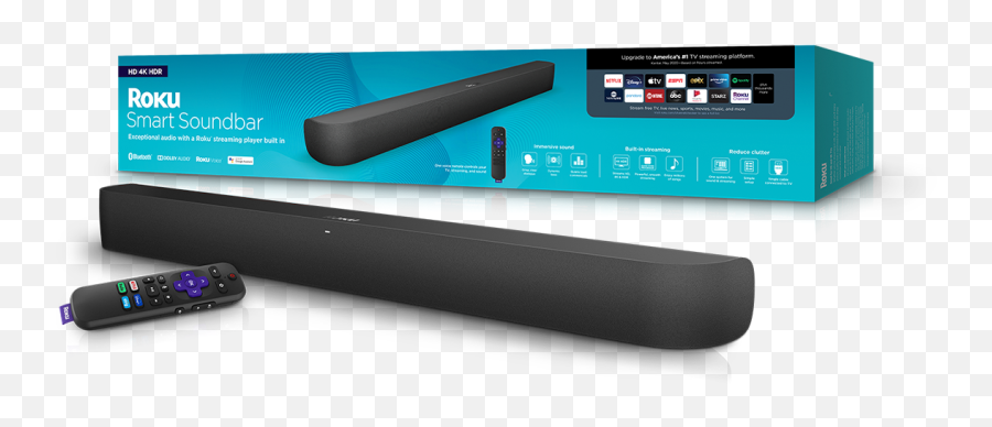 Roku Smart Soundbar Audio With Built In Player Buy - Roku Smart Soundbar 9101 Png,Sound Bar Icon
