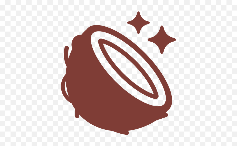 Coconut Filled Stroke Transparent Png U0026 Svg Vector - Language,Coconut Icon