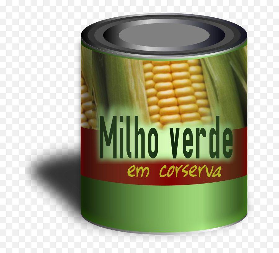 Download Hd A Can Of Corn Clipart Png Transparent Image - Desenho Lata De Milho,Corn Clipart Png