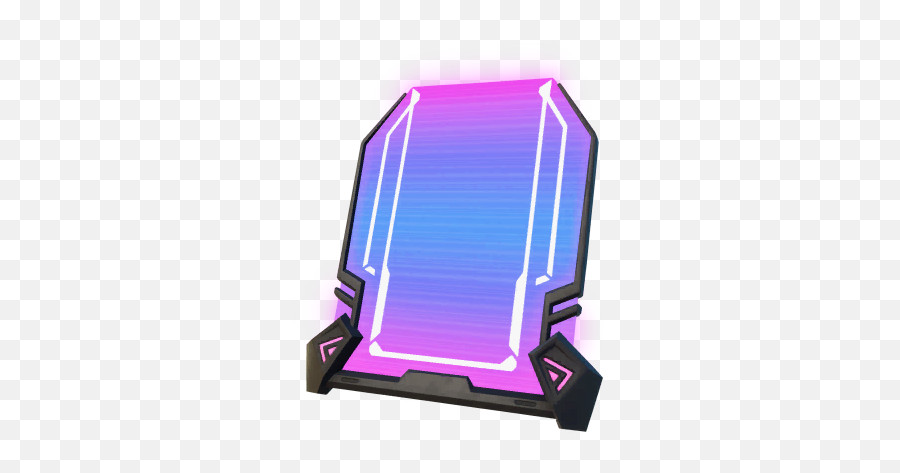 Sleek Hologlyph U2013 Fortnite Back Bling Skin - Tracker Sleek Hologlyph Back Bling Png,Holo Icon