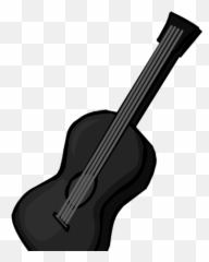 Black Acoustic Guitar Club Penguin Rewritten Wiki Fandom Png