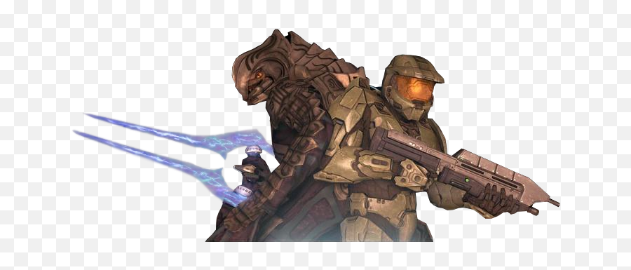 Download Master Chief And The Arbiter - Halo 3 Master Chief And Arbiter Png,Halo Master Chief Png