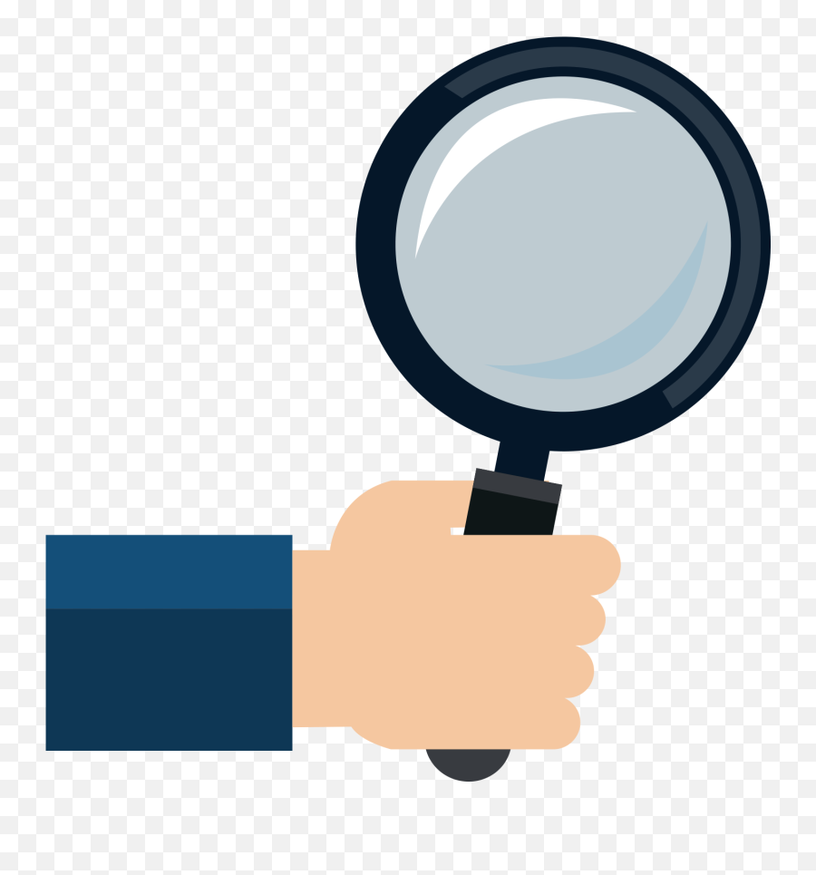 Computer Mouse Magnifying Glass Hand - Transparent Background Magnifying Glass Icon Png,Magnifying Glass Icon Png