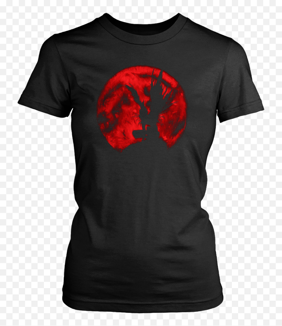 Download Red Moon Ryuk T - Shirt Too Peopley Outside Shirt Trump Shirt Png,Red Moon Png