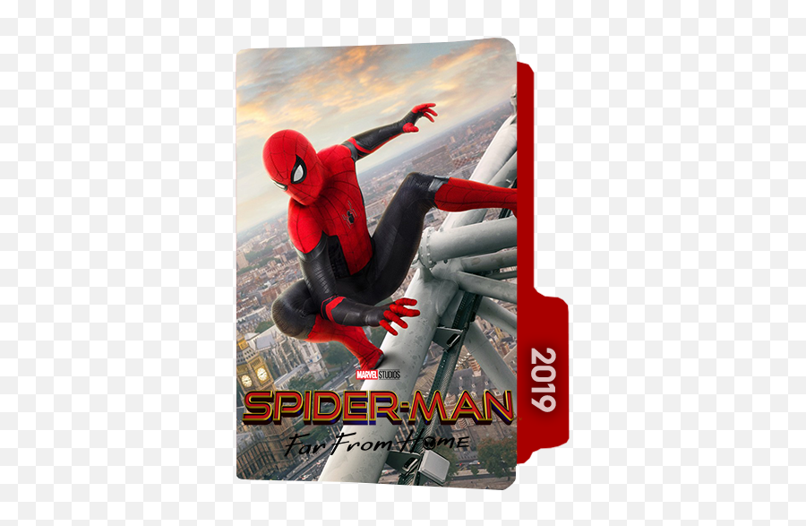 Spider Man Far From Home Folder Icon - Thames River Png,Spider Man Homecoming Png