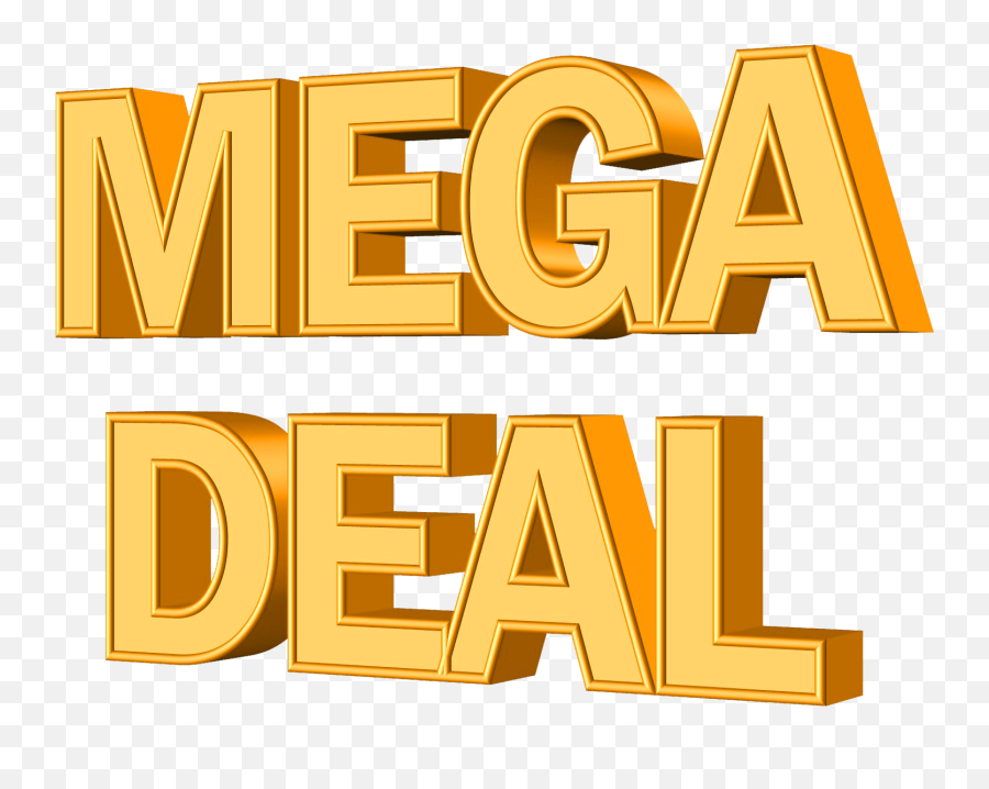 Mega Deal Png Transparent Image - Mega Deals Logo Png,Deal Png