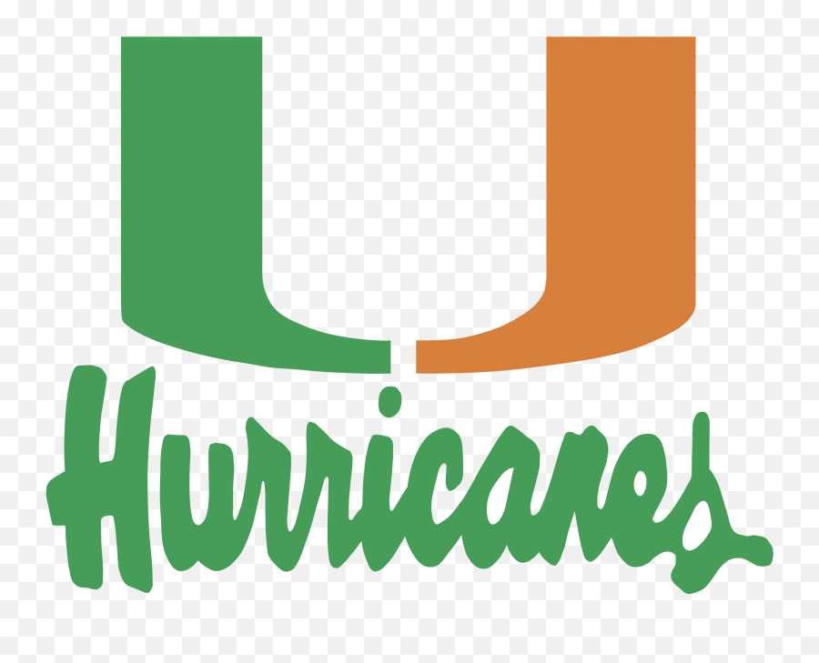 Miami Hurricanes Logo Png Transparent U0026 Svg Vector - Freebie Vector University Of Miami Logo,Miami Png