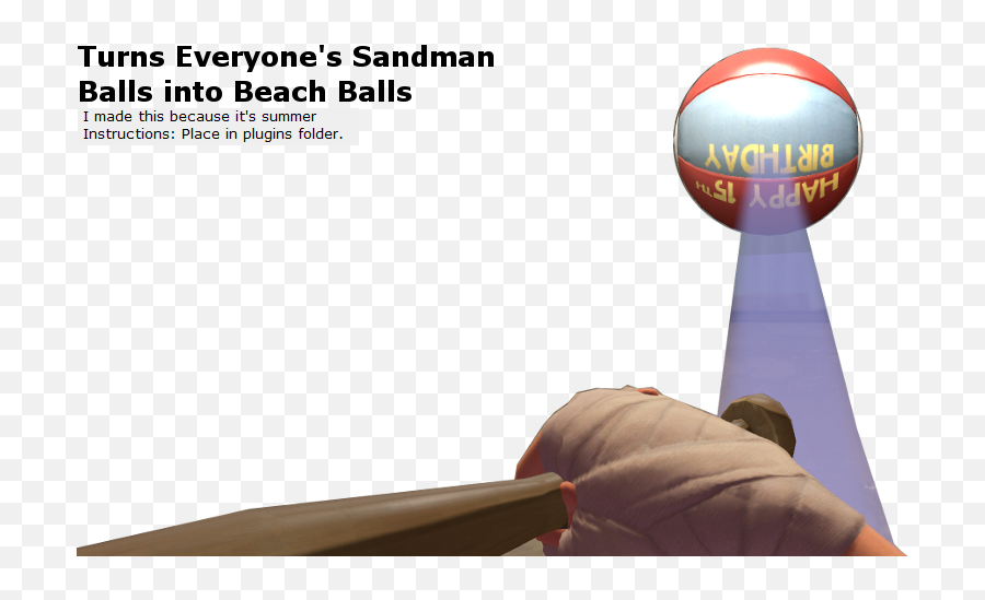 Tf2sandman Balls To Beach - Alliedmodders Sphere Png,Beach Balls Png