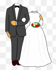 Bride And Groom Clipart Transparent Background Sirgo 2 - Clipart And Groom png