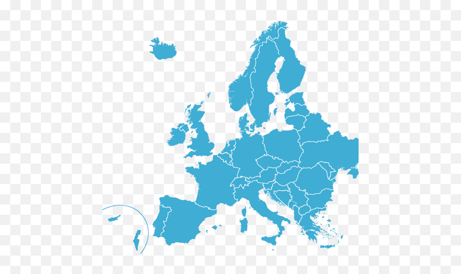 Map Europe - Eu Candidates Png,Europe Map Png