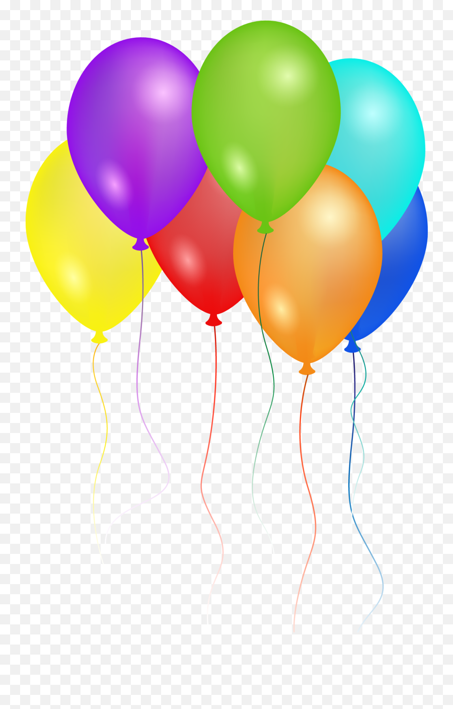 Birthday Decoration Png Clipart - Transparent Background Birthday Balloons Png,Decoration Png